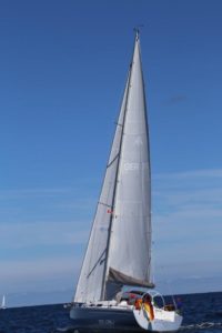 Großsegel und Focksegel für eine Hanse 370 von Black Sails