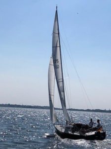 Segel vom Segelmacher für eine X-Yacht von Black Sails